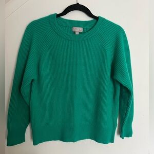 J.Crew Ribbed Cashmere Sweater